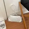 Lujo ligero moda callejera gran capacidad elegante lunares 2026 portátil de mano axila hombro cuadrado pequeño bolso para mujer