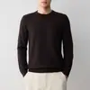 Ropa para Hombre Momeike Alta Inteligencia Para Ir al Trabajo Color Sólido Suéter Básico Hombre Nuevo Otoño 2026 Prendas de Punto Básicas Hombre 22293