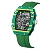 Nuevo Reloj de Hombre Ultra Delgado en Forma de Barril Luminoso Resistente al Agua Reloj de Pulsera Reloj de Cuarzo Moda Relojes para Hombre de Comercio Exterior watches