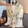 Súper Hada~ Bufanda para Mujer para Primavera, Otoño y Verano, Chal para Aire Acondicionado, Bufanda Versátil Protectora del Sol para la Playa, Bufanda de Algodón Lino Seda para Protección del Cuello