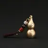 Llavero de Calabaza Bodhi de Latón del Zodiaco Colgante Puro de Cobre para Llave de Coche Colgante Joyería Puesto Regalo