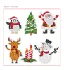 54 Pegatinas de Diamantes Navideñas 5D DIY Pegatinas de Pintura de Diamantes Pegatinas Casuales para Niños Venta Directa de Fábrica