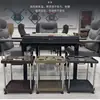 Nueva mesa de té de mahjong estilo chino, estante para té, cenicero, portavasos para mesa de mahjong, mesa de té, accesorios para sala de ajedrez y cartas