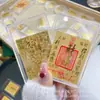 Pegatinas Doradas para Teléfono para Buena Suerte y Riqueza, Regalos para Tienda, Pegatinas para Funda de Teléfono para Suerte y Prosperidad