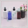 Frasco borrifador quadrado marrom de 150ML, frasco borrifador de álcool, frasco borrifador de água floral, frasco borrifador de medicamento líquido, frasco borrifador de perfume hidrolato