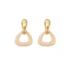 Pendientes de Gota de Aceite Geométricos de Moda con un Toque de Lujo para el Viaje Diario, Pendientes Elegantes y Suaves Estilo Diosa