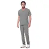 Trajes Quirúrgicos Unisex Transfronterizos para Personal Médico, Uniformes Quirúrgicos Multicolor con Mangas Largas y Cortas para Hospitales Dentales, Orales y Veterinarios