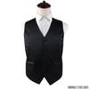 Fábrica de Fuerza Chaleco Holgado de Poliéster Liso para Hombre Traje de Poliéster Chaleco Sencillo para Banquete de Negocios Personalización