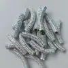 45mm full diamond AB arcilla suave Shambhala codo cuentas monocromáticas cuentas sueltas pulsera de diamantes collar accesorios blancos y rojos e6