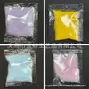 Juguete de Apretar de Silicona con Forma de Pata de Gato de 3g 5g Polvo Flocado Polvo de Felpa de Simulación Materiales Hechos a Mano DIY Envasado a Máquina