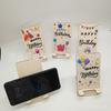 Regalos de Cumpleaños de Madera Coloridos Regalos de Dinero Tarjetas de Felicitación Creativas Regalos de Amistad Personalizados Estilo Popular