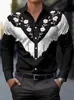 Camisa Casual de Manga Larga para Hombre 2026, Camisa de Moda Transfronteriza sin Planchar, Camisa Digital de Tallas Grandes para Hombre