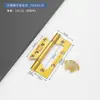 Bisagra plana abierta de acero inoxidable sin ranura cojinete silencioso engrosada de 4 pulgadas 5 pulgadas herrajes para bisagras de puerta de madera de dormitorio