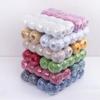 En stock venta al por mayor de 1 mm a 1,5 mm hilo para zongzi 8 cabos paquete individual y de color cuerda para zongzi cuerda de algodón se puede colorear