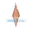 N28 Accesorios para Joyería DIY Collar con Microincrustaciones Hueso de la Fortuna Labios Rojos Ángel Flecha de Cupido Colgante Pequeño