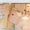 Cesta de lavandería de lunares para mesita de noche, almacenamiento para dormitorio, gran capacidad, cesta de lavandería para baño, redonda, plegable, para dormitorio