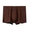 Exclusivo Transfronterizo Talla Grande de Cintura Alta Calzoncillo Bóxer para Hombre Algodón Puro Tiro Profundo Corte Holgado Tallas Extras Ropa Interior