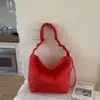 Bolsa de Ombro Estilo Coreano 2026 Design de Nicho para Mulheres, Bolsa Tote Casual Personalizada de Grande Capacidade, Bolsa Transversal