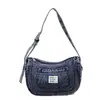 Bolsa de Mezclilla tipo Bollo Nueva para Mujer, Viajes de Primavera 2026 Transfronterizos, Bolso de Hombro, Bolso de Mano, Bolso de Axila Estilo Coreano de Moda