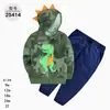 Comercio Exterior Ropa Infantil Primavera y Otoño Conjunto Infantil de Dos Piezas Material Sudadera Sudadera con Capucha Ropa Infantil para Bebés Ropa de Salida [Al por Mayor]