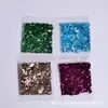 Fragmentos de Papel de Caramelo al por Mayor, Papel de Concha, Decoraciones para Uñas, Polvo de Purpurina, Accesorios para Slime de Resina DIY