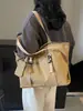 Bolsa Tote Casual de Grande Capacidade 2025 Nova Bolsa Transversal de Mão Versátil de Alta Qualidade para o Dia a Dia e Trabalho Bolsa de Ombro