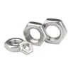 En Stock Tuerca Hexagonal Delgada de Acero Inoxidable 304 Din439 M5-M20 con Borde Biselado Tuerca Delgada Tapa de Perno Delgada