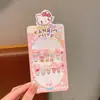 Novas Unhas Infantis Removíveis Vestíveis na Caixa para Meninas, Adesivos de Unha Removíveis, Adesivos de Unha Exquisitos de Desenho Animado, Peças de Unha