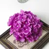 Cabeza de flor de hortensia, flor artificial, flor artificial de seda, arco de boda, camino de referencia, bola de flores, accesorios de tiro, 54 piezas