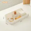 Caja Organizadora de Entrada con Bandeja, Organizador Largo en Forma de Tira, Soporte de Escritorio para Joyería, Caja para Llaves y Gafas de Entrada, Caja de Aromaterapia