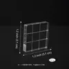 Bloque de Sello Transparente Acrílico DIY Multiespecificación con Impresión de Líneas de Cuadrícula Herramienta de Estampado para Scrapbooking y Tarjetas