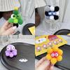 Parche Ocular Lindo de Acrílico Cuentas Planas DIY Tejido a Mano Joyería para Muñecas Accesorios de Decoración de Resina