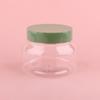 Frasco de Crema de una Sola Capa de 250 ml Emulsión Mascarilla para el Cabello Embotellada Crema Corporal Exfoliante Mascarilla de Noche Transparente Botella de Boca Ancha
