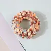 Nuevo teléfono de felpa línea de pelo Anillo para el pelo Accesorios para el cabello sin costuras Damas simple simple Cuerda para el pelo coreana Caja de cuero al por mayor