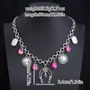 Collar de Turquesa Estilo Étnico Transfronterizo Europeo y Americano, Cadena para Clavícula de Mujer Moderna y Única, Joyería de Moda