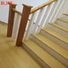 Nuevos peldaños de escalera retro estilo chino, engrosados de 20 mm con veta de madera, baldosas para escalones de apartamento, antideslizantes, piso para escaleras con acabado mate