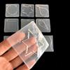 Gota de Pegamento de Cristal Espejo 10 Bordes Molde de Silicona Borde Acrílico Molde Flip Colgante de Joyería DIY Molde Decorativo