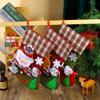 Cross Border Novo Saco de Presente de Natal Crianças Saco de Natal Decorações de Natal Grande Cartoon Fence Natal