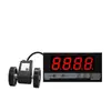 Medidor de Velocidade de Linha Contadora Tipo Rolo Medidor Display Digital Eletrônico Codificador Controlador Velocímetro RPM ST76-TD