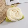 Explosões de e-commerce travesseiro de nó travesseiro de sofá camélia flores de tecido tridimensionais pequena fragrância uma geração de cabelo