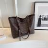 Bolsa Tote Feminina Transfronteiriça Nova Qiudong Popular Bolsa Tote de Grande Capacidade Bolsa de Ombro da Moda Bolsa para o Trabalho
