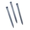 Accesorios al por mayor para carpas de exterior, clavos de hierro de cabeza plana y redonda de 23 cm de ancho para carpas de camping.