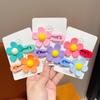 Pasador de Flor para Mujer Pinza de Pato Lateral 2025 Nuevo Color Macarrón para Niños Pinza Lateral para Flecos Cabello Suelto Pasador de Pelo
