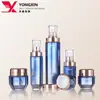 Venda Direta da Fábrica Conjunto Acrílico de Frascos Octogonais 30ml - 100ml, Frascos de Alta Qualidade para Loção e Creme, Frascos Spray Recarregáveis