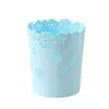 Cubo de basura redondo Lily para papelera de casa de plástico sin tapa para cocina, baño, inodoro, tamaño grande, mediano, pequeño, cubo de basura