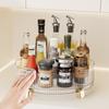 Estante de almacenamiento de cocina, bandeja giratoria para condimentos, caja de almacenamiento diario para cocina del hogar, estante de almacenamiento para artículos diversos
