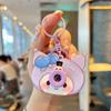 Cartoon Sanrio Mini Câmera Chaveiro Bonito Luminosa Boneca Enfeites Saco Pingente Chaveiro Pequeno Presente
