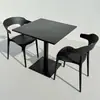 Mesa de Balcón para Exteriores, Mesa Redonda Pequeña de Acero al Carbono Resistente al Sol y la Lluvia para Patio Exterior, Jardín, Tienda de Té con Leche, Uso en Exteriores