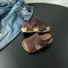 Sandalias Ligeras Antideslizantes para Niños 2026 Nuevo Estilo de Verano Zapatos de Playa Retro para Niños y Niñas Bebé Exterior Sandalias Birkenstock