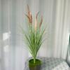 Planta verde artificial, hierba de cola de perro, accesorios de boda, decoración de ventanas, decoración de sala de estar interior, modelo de habitación, accesorios de reparación